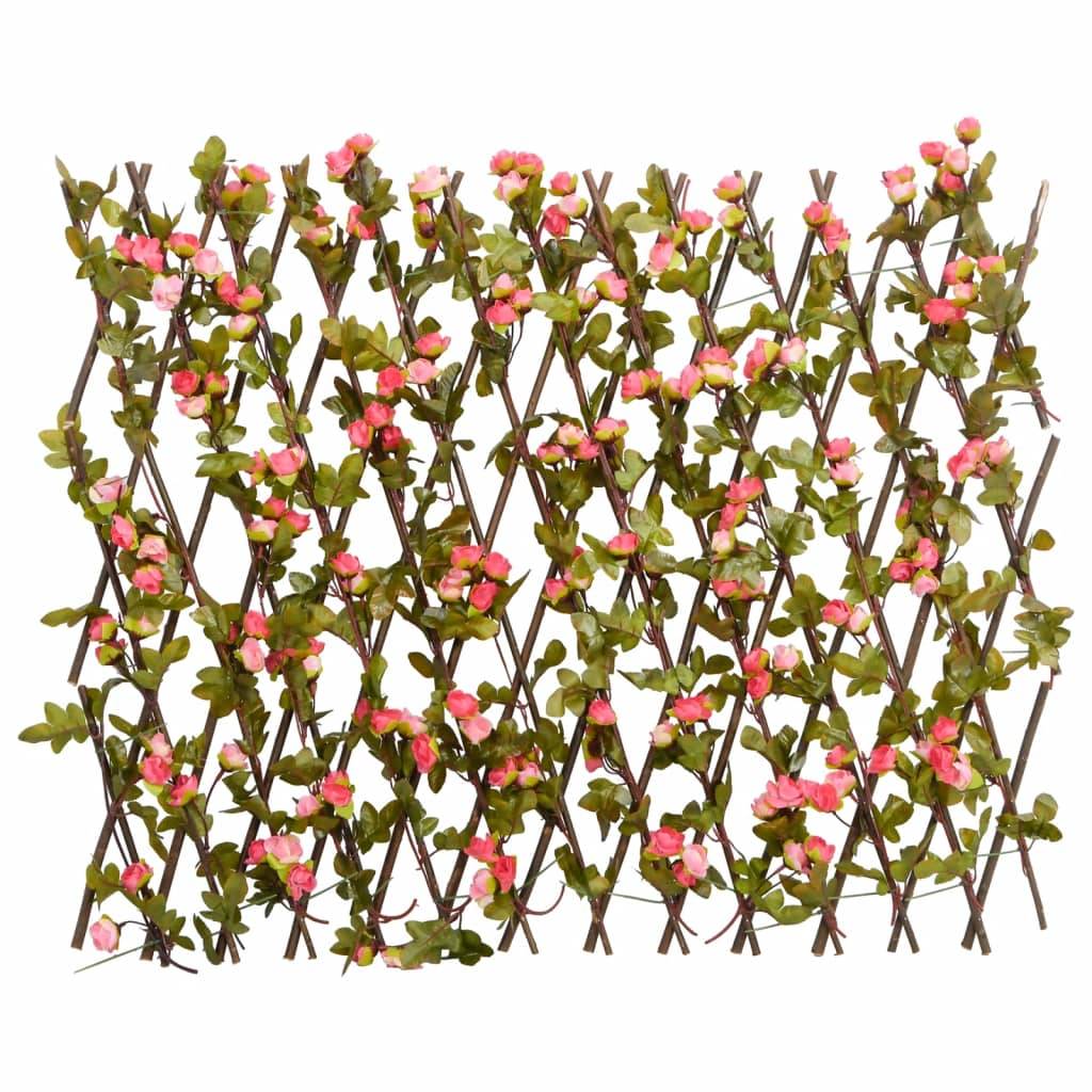 Lot de 5 Plante artificielle  Georges-Alain Rose L. 30  X H.  70   - P87211R - Image 3