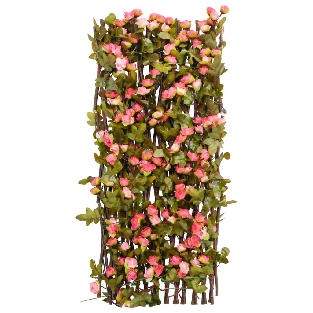 Lot de 5 Plante artificielle  Georges-Alain Rose L. 30  X H.  70   - P87211R - Image 5