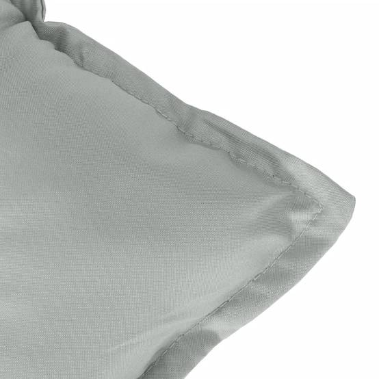 ComfortXL - Lot de 6 Coussins Dossier Haut Polyester Anti-glisse pour Chaise de Jardin Gris Clair Mélangé 120x50cm – ComfortXL Outdoor Living - Image 9
