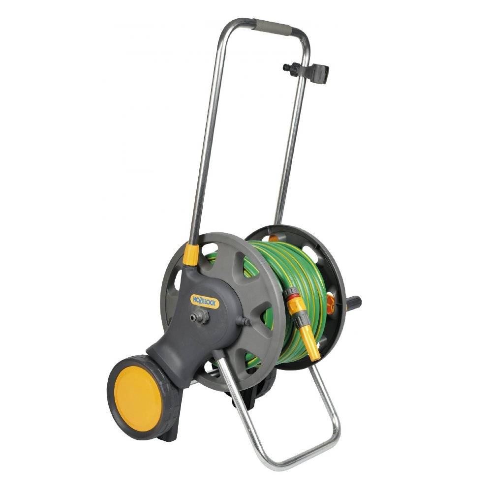 Hozelock - Dévidoir chariot nu en plastique pour tuyau d’arrosage capacité 50m HOZELOCK - Imagen 2
