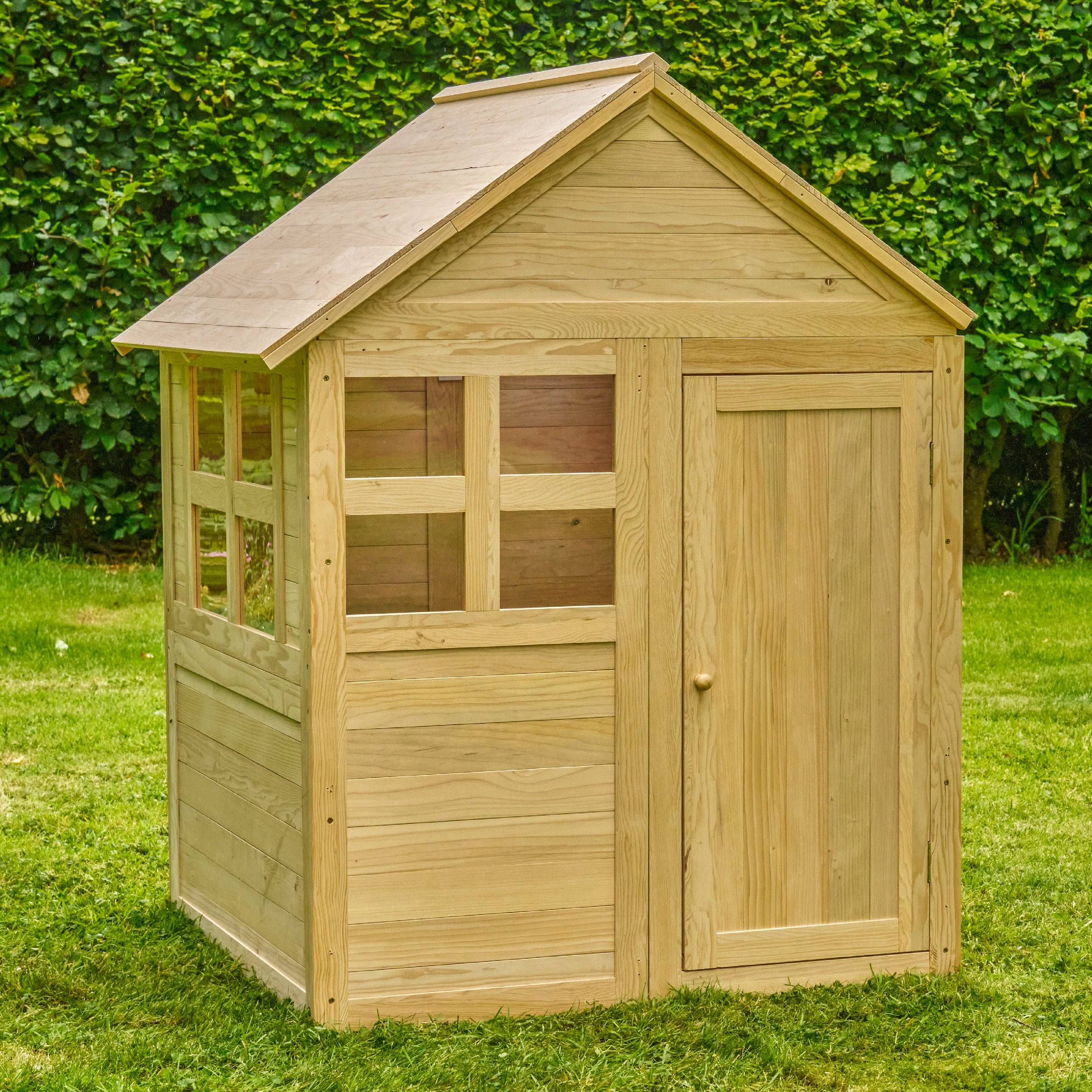 Maisonnette cabane enfant BOUTON D'OR COTTAGE en bois FSC® - Image 4