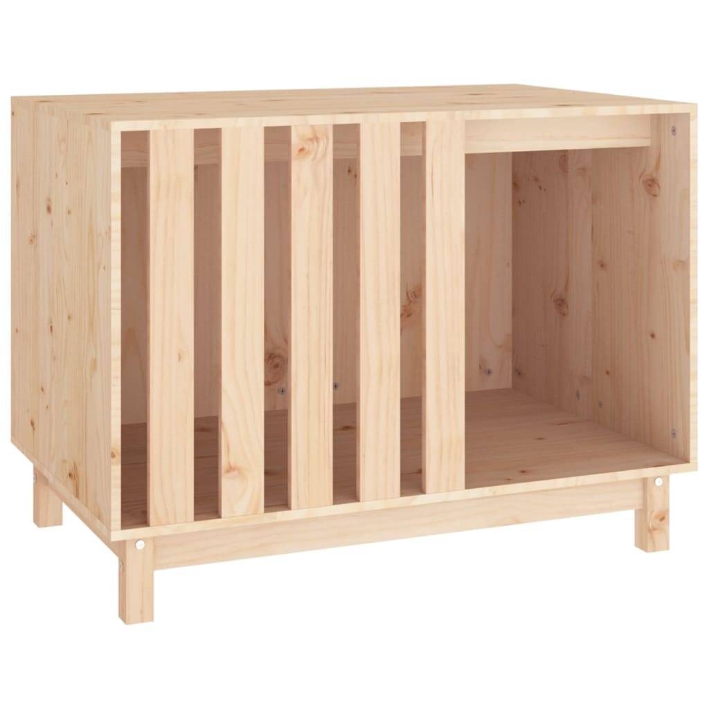 Vidaxl - Niche pour chien 90x60x67 cm Bois de pin massif vidaXL 822486 - Imagen 2
