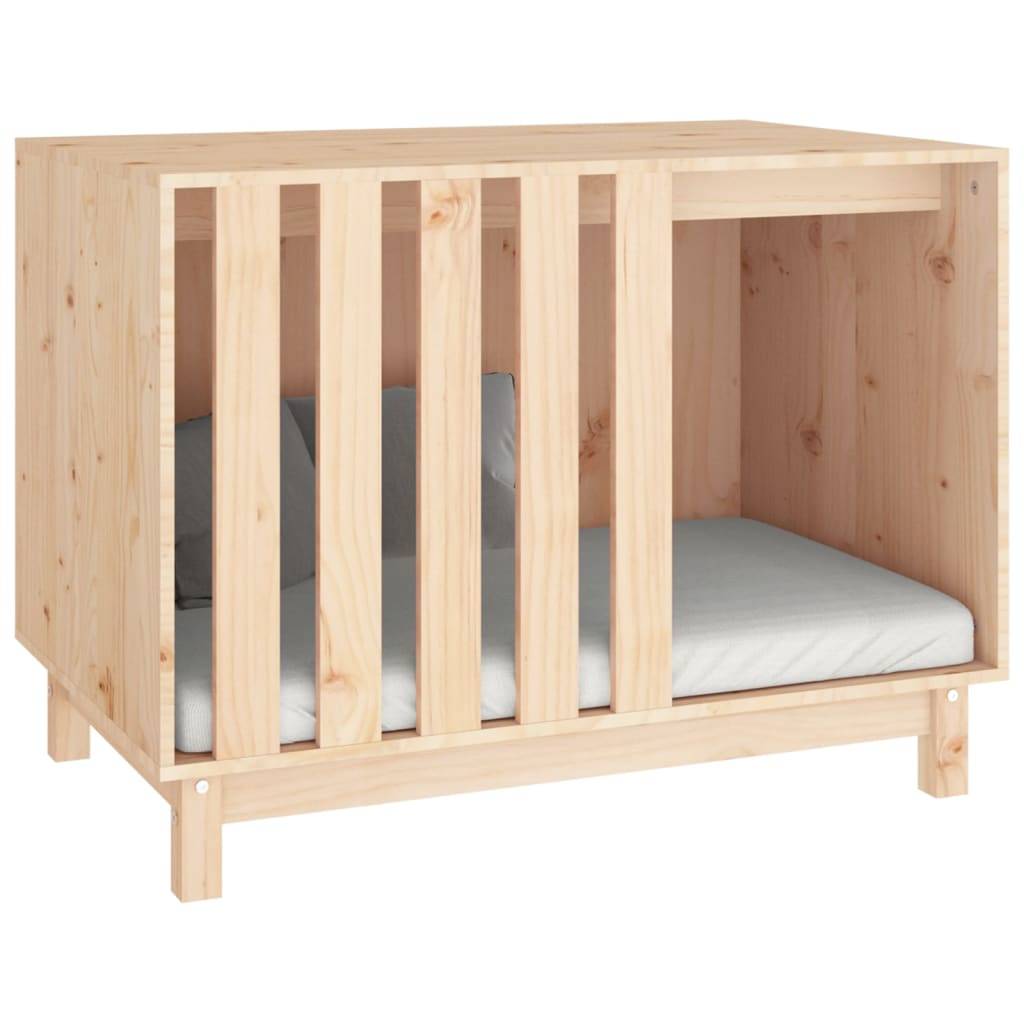 Vidaxl - Niche pour chien 90x60x67 cm Bois de pin massif vidaXL 822486 - Imagen 7