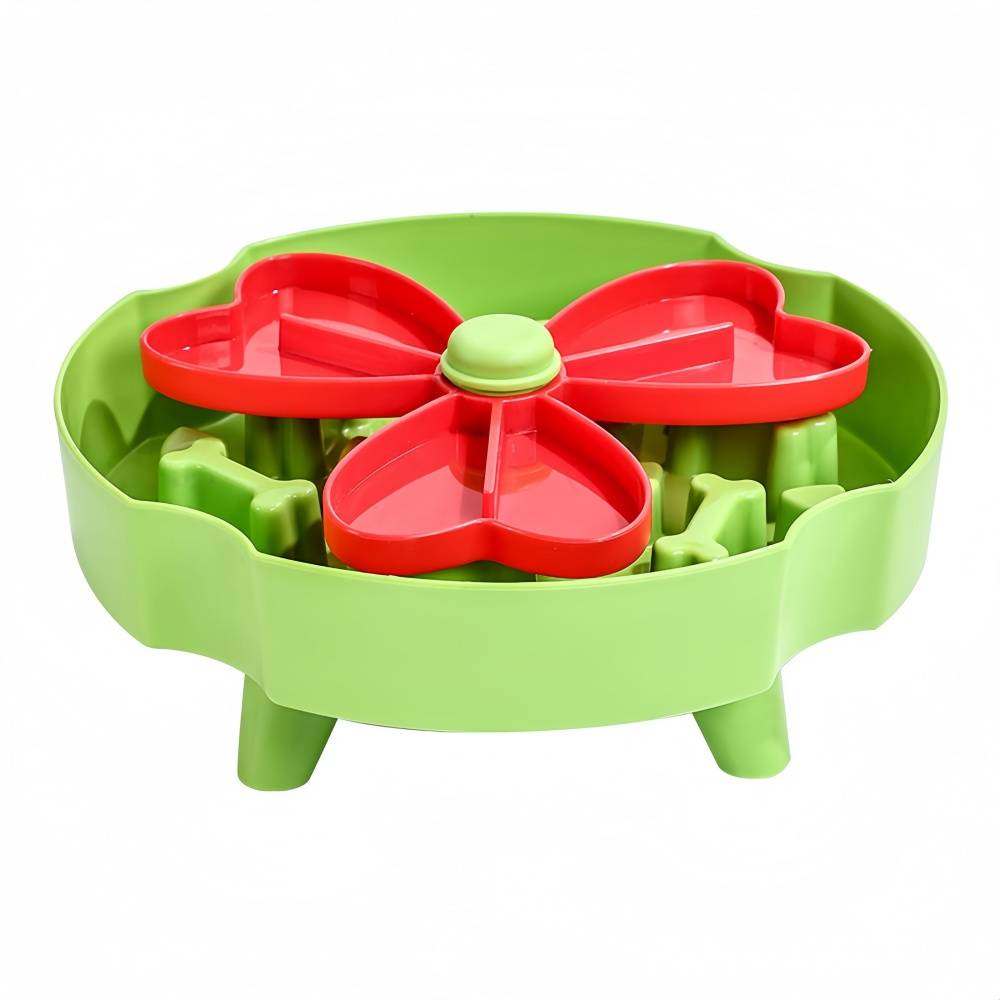 IntiMeg - Gamelle anti - glouton pour chien et chat en forme de fleur IntiMeg - Image 2