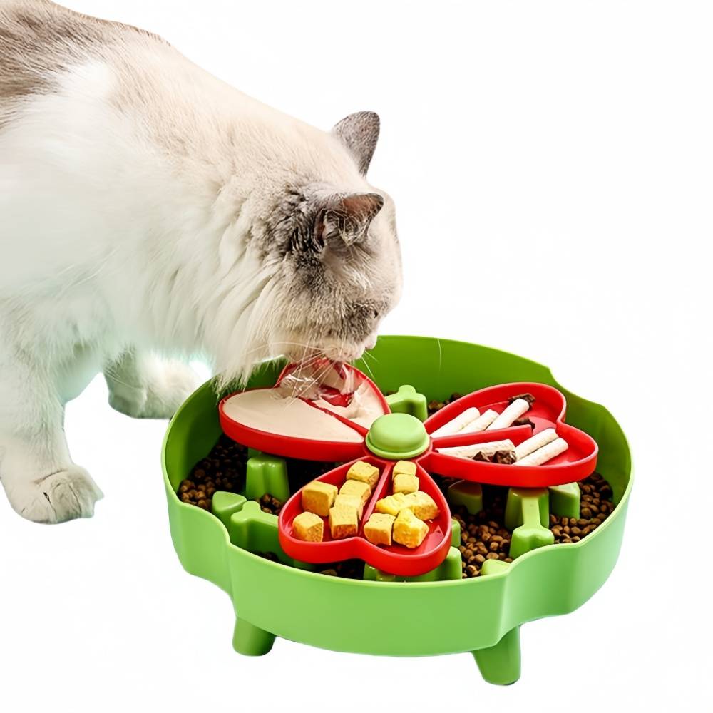 IntiMeg - Gamelle anti - glouton pour chien et chat en forme de fleur IntiMeg - Image 3