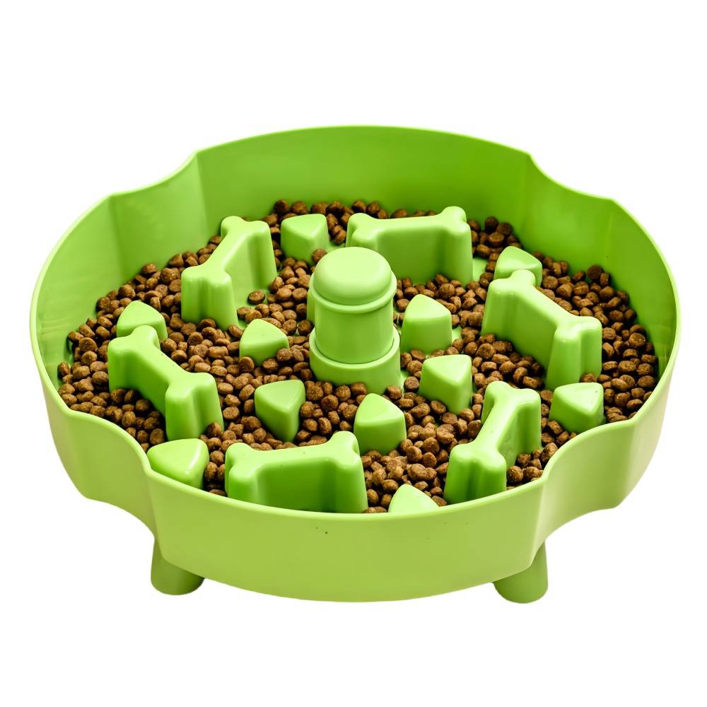 IntiMeg - Gamelle anti - glouton pour chien et chat en forme de fleur IntiMeg - Image 4