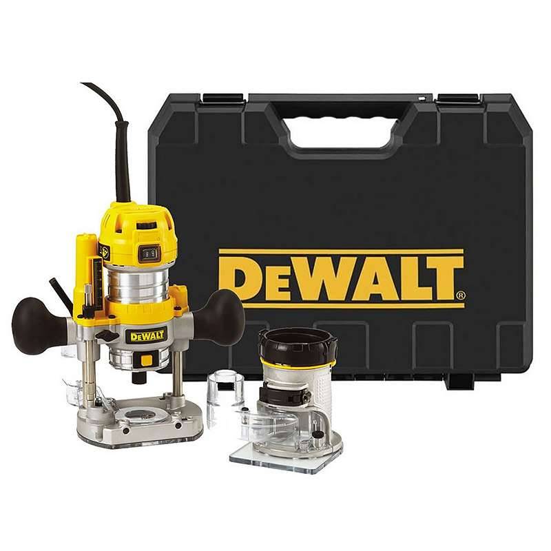 Défonceuse, Affleureuse multifonction 900W 8MM - DEWALT - D26204K - Image 1