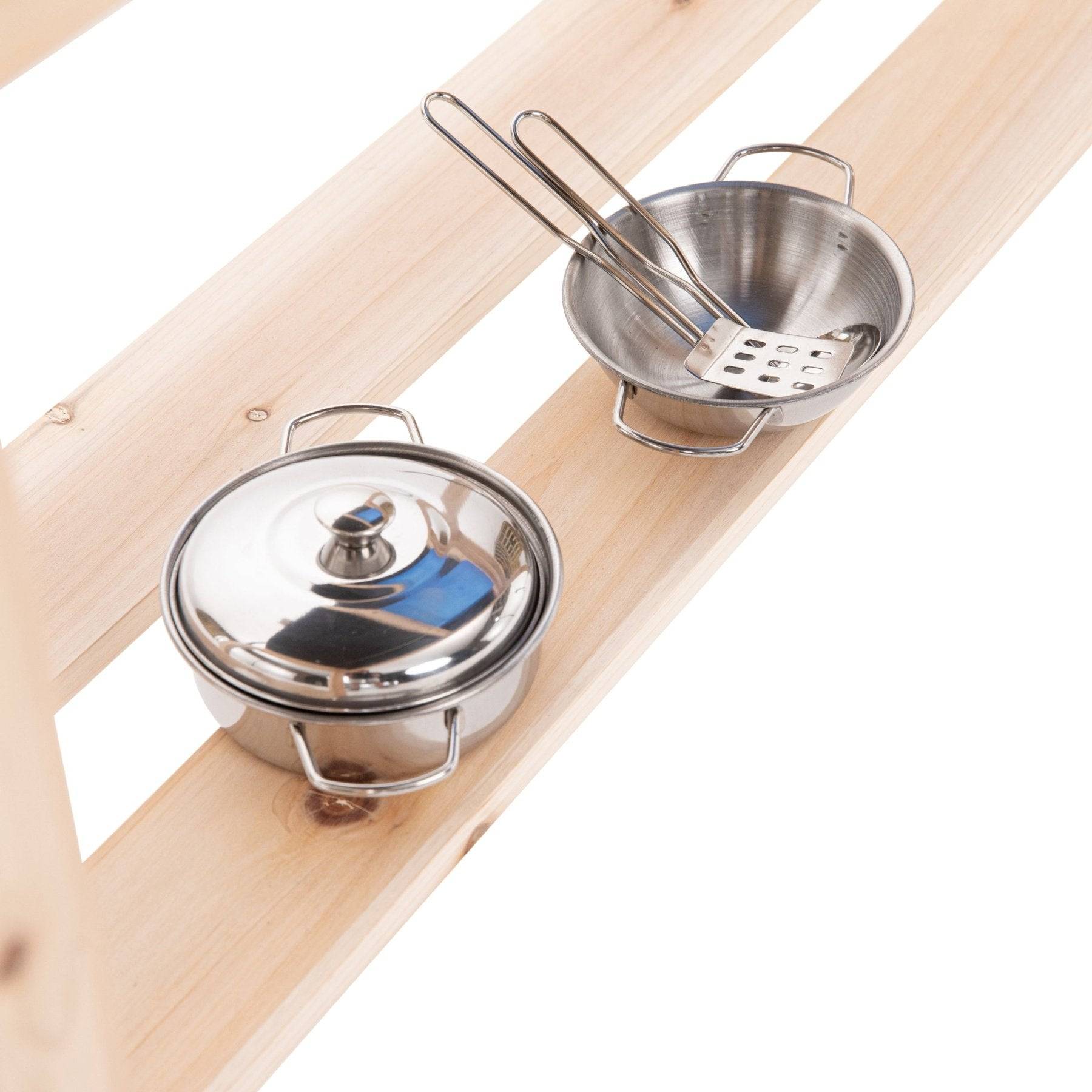 Tp Toys - Cuisine d'extérieur pour enfant LITTLE CHEF bois FSC® - Imagen 9