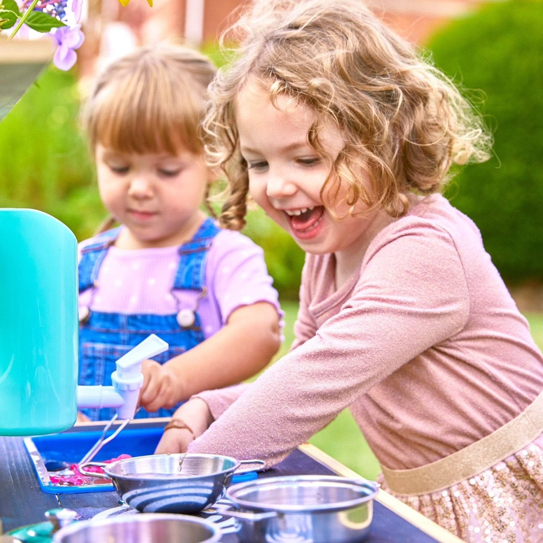 Tp Toys - Cuisine d'extérieur pour enfant LITTLE CHEF bois FSC® - Imagen 6