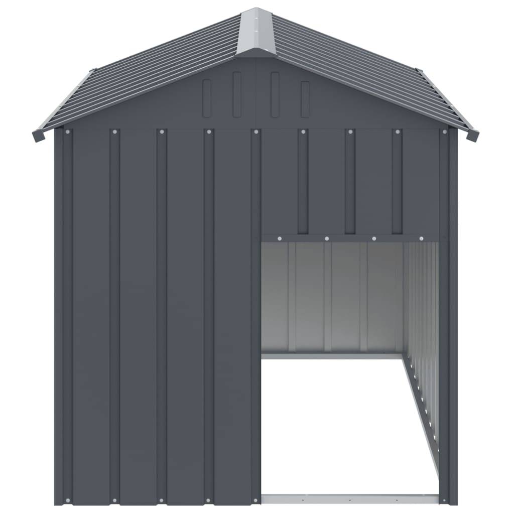 Niche plastique acier anthracite 117 x 153 x 123 cm - Prolenta premium p394.4 - Image 3