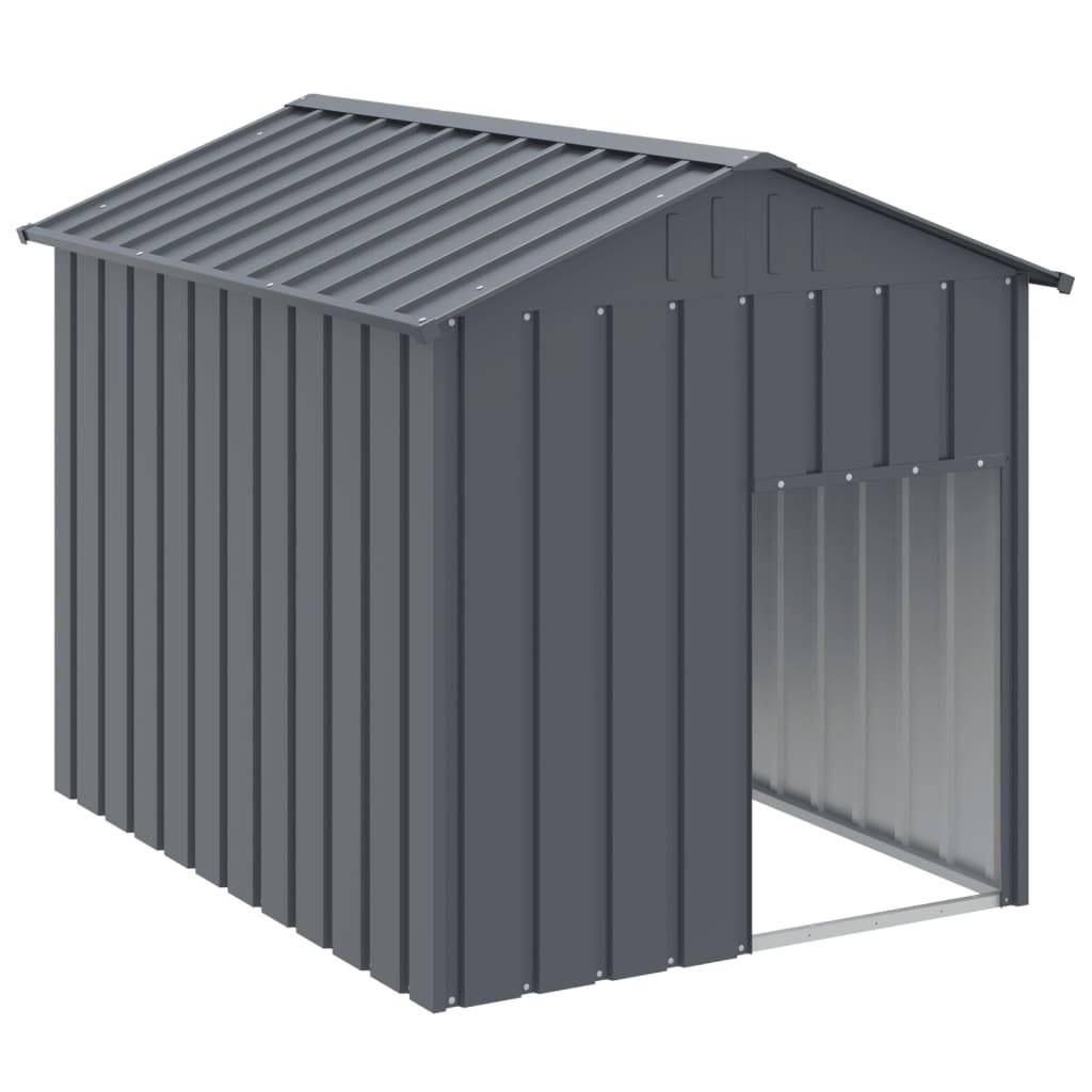 Niche plastique acier anthracite 117 x 153 x 123 cm - Prolenta premium p394.4 - Image 1