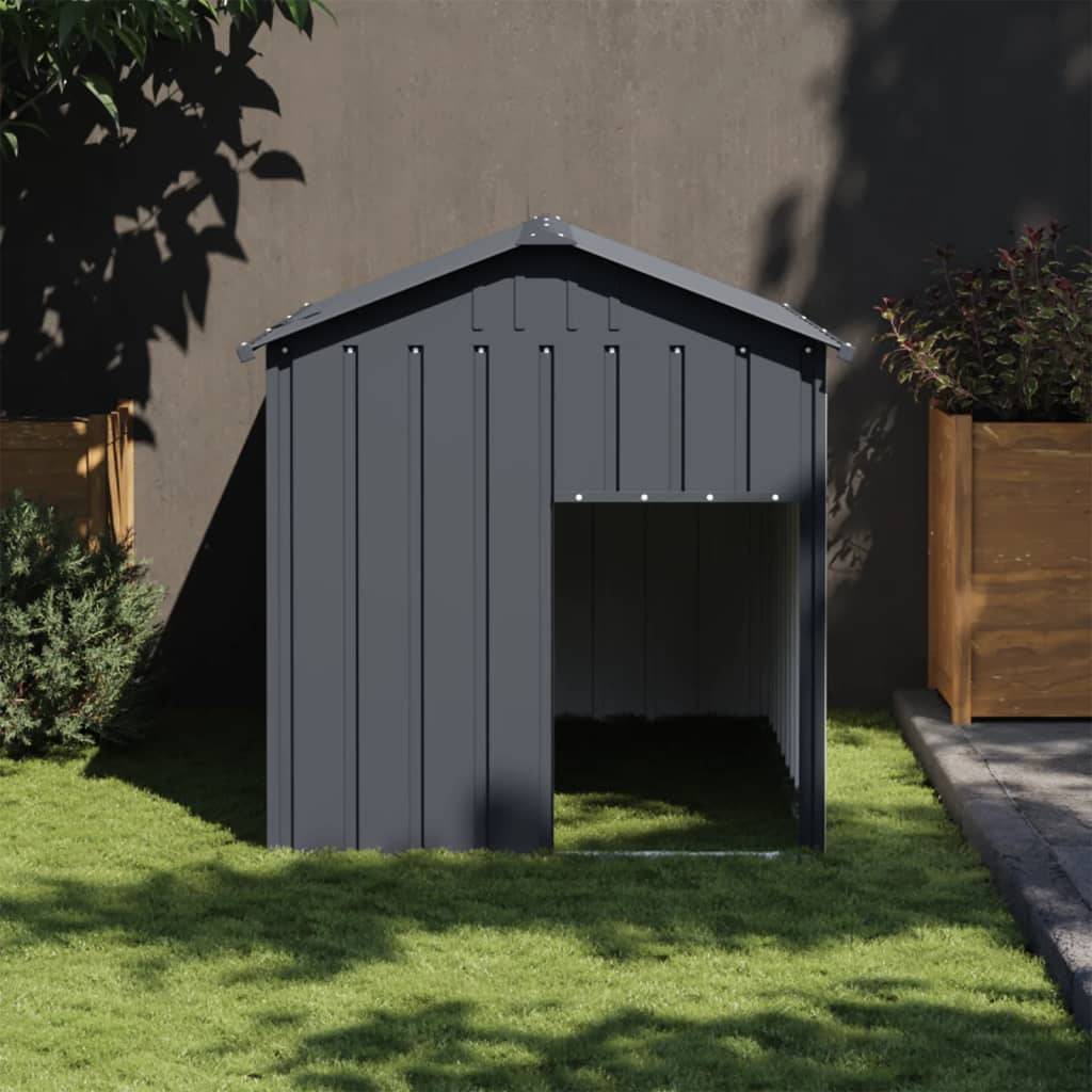 Niche plastique acier anthracite 117 x 153 x 123 cm - Prolenta premium p394.4 - Image 2