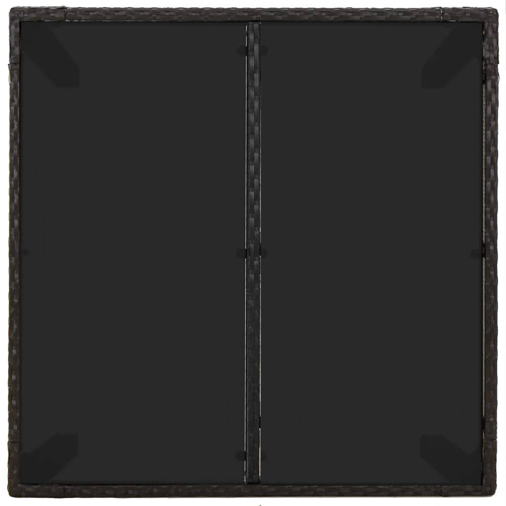 Vidaxl - Ensemble à manger de jardin avec coussins 3 pcs Noir vidaXL 3157951 - Image 8