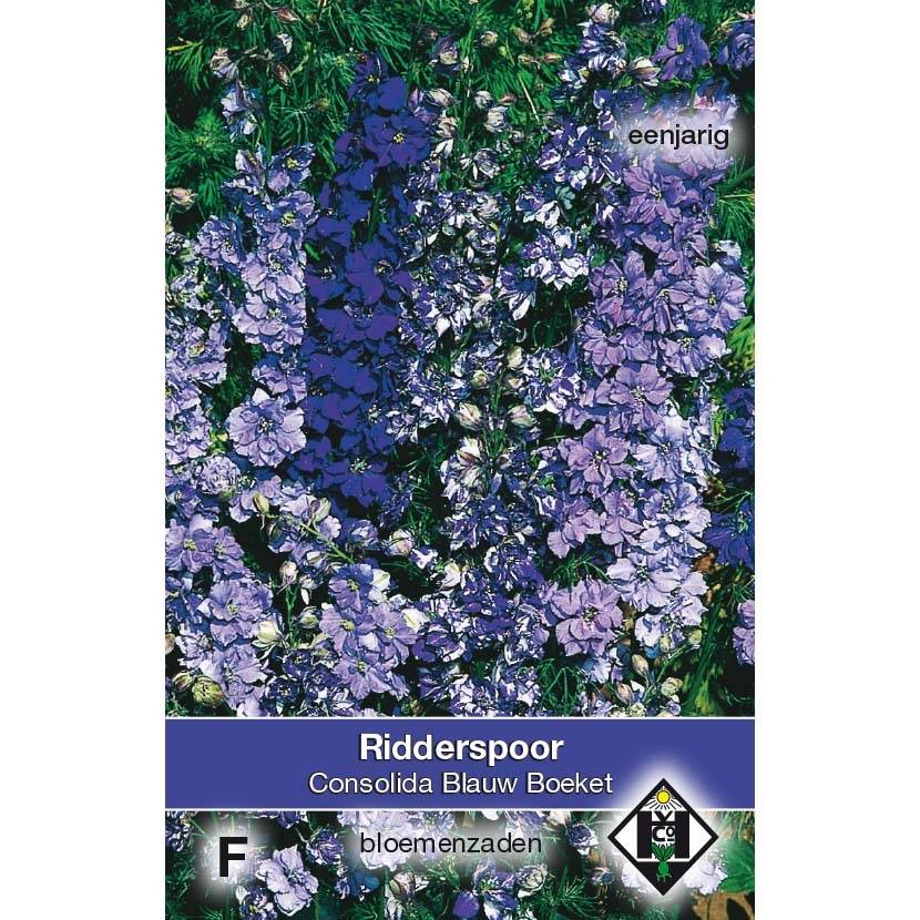 Graines de Delphinium Blauw Boeket - Pied d'alouette annuel le sachet de 550 graines environ (1,5g)