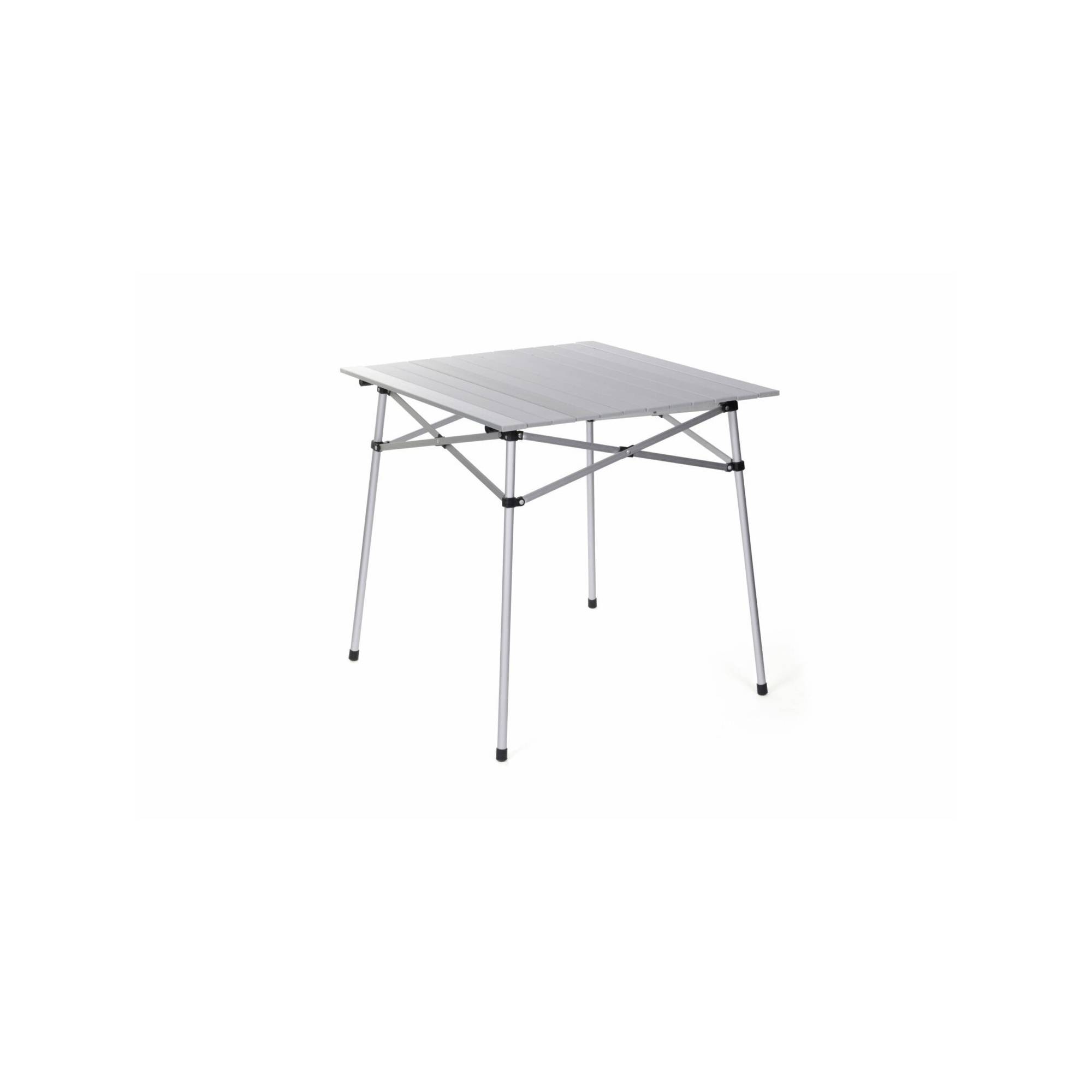 Table à lattes de camping - O'Camp - Housse de transport inclus - Dimensions : 70 x 70  x 70 cm - Imagen 1