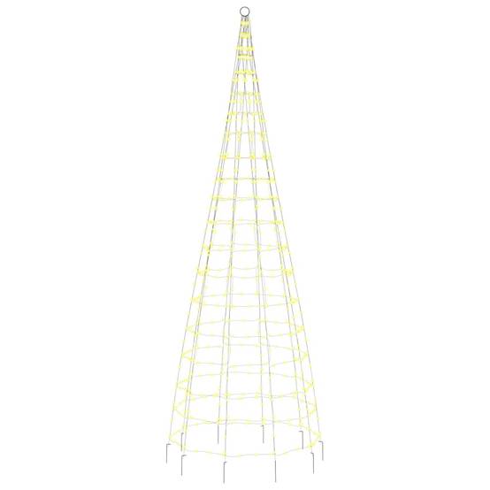 ComfortXL - Sapin de Noël pour Mât 550 LED Décoration Jardin Extérieur 300cm Blanc Chaud – ComfortXL Outdoor Living - Image 4