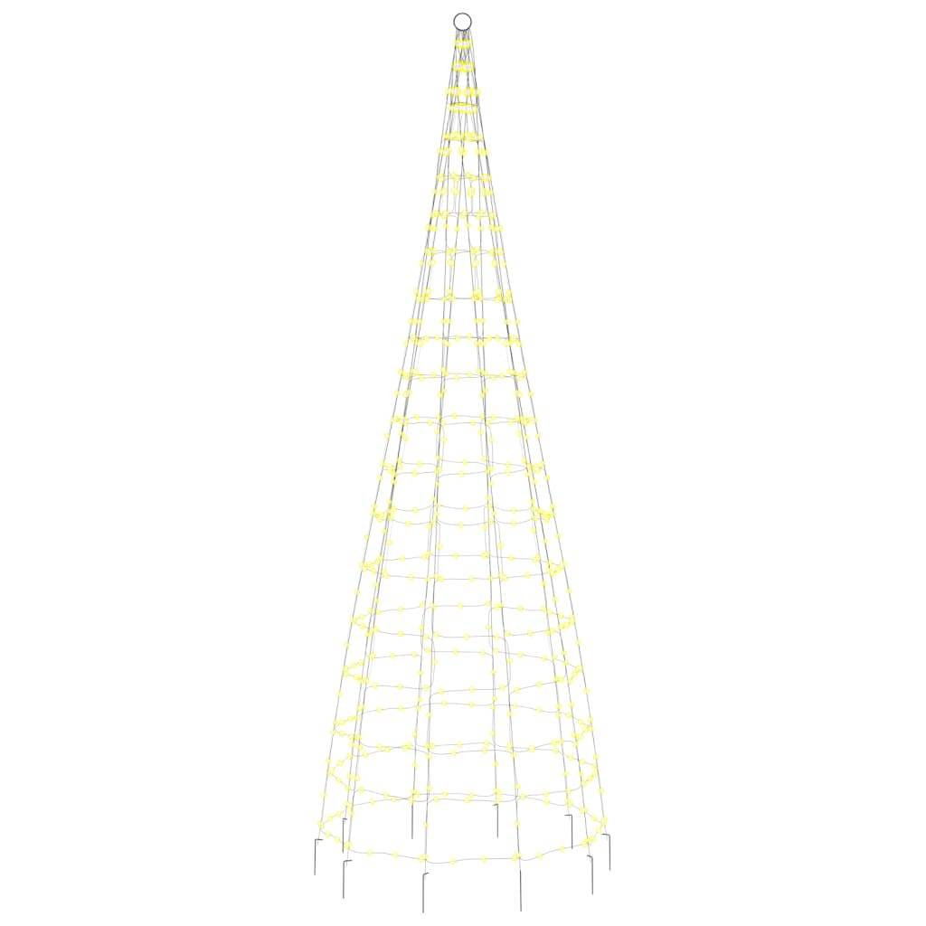 ComfortXL - Sapin de Noël pour Mât 550 LED Décoration Jardin Extérieur 300cm Blanc Chaud – ComfortXL Outdoor Living - Image 4