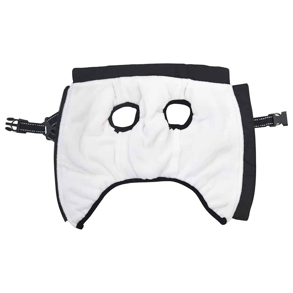 ComfortXL - Manteau Chien Pluie Harnais Intégré Chaud Coupe-Vent S Noir - ComfortXL Outdoor Living - Image 3