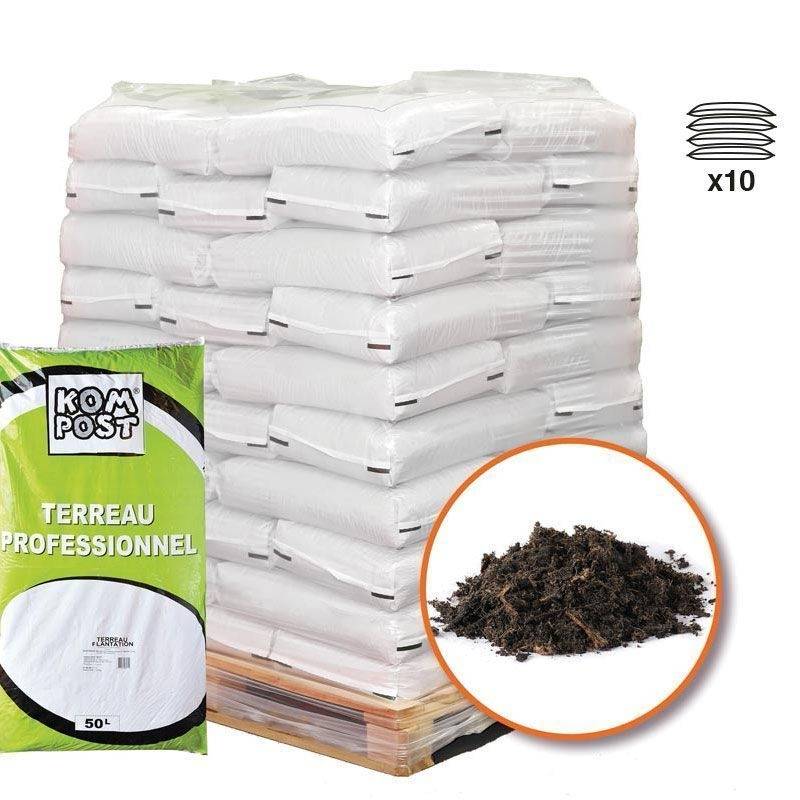 Terreau plantation special enracinement 10 sacs de 50 litres - Image 1