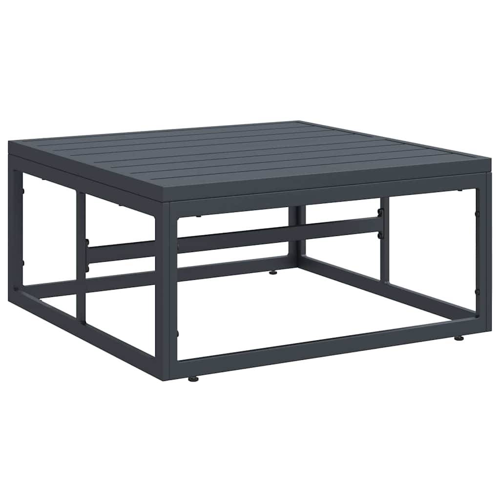 Salon de Jardin en Acier avec Coussins Confortables pour Terrasse Gris Anthracite – ComfortXL Outdoor Living - Image 8