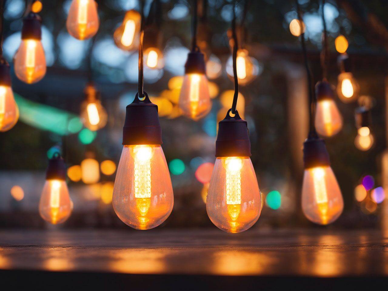 Beliani - Guirlande de Lumières LED Blanches Contrôlable et Personnalisable par Application avec Interrupteur Protégé contre Particules Solides - Imagen 2