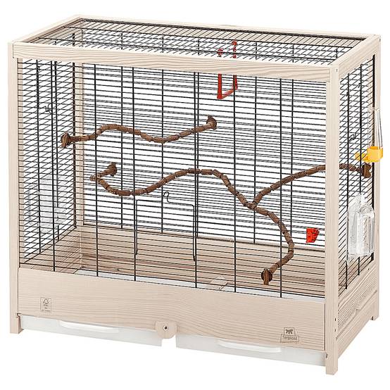 Ferplast - Ferplast Cage pour Oiseaux en bois FSC GIULIETTA 5, Canaris, Perruches et Oiseaux exotiques, Accessoires inclus - Image 1