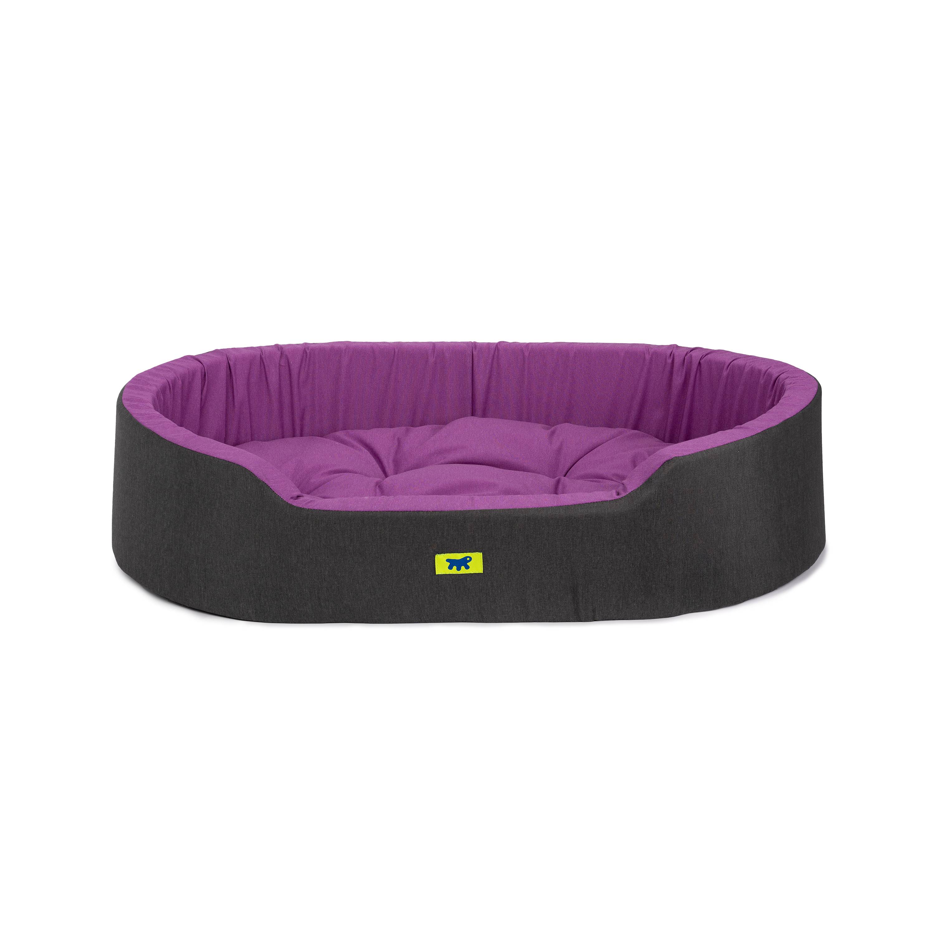 Ferplast - Ferplast Panier Chien Dandy, Coussin Amovible et Lavable, Housse en Coton avec Rembourrage Doux, Lit pour Chiens de Grande Taille, 110 x 70 x H 23 cm, - Imagen 1