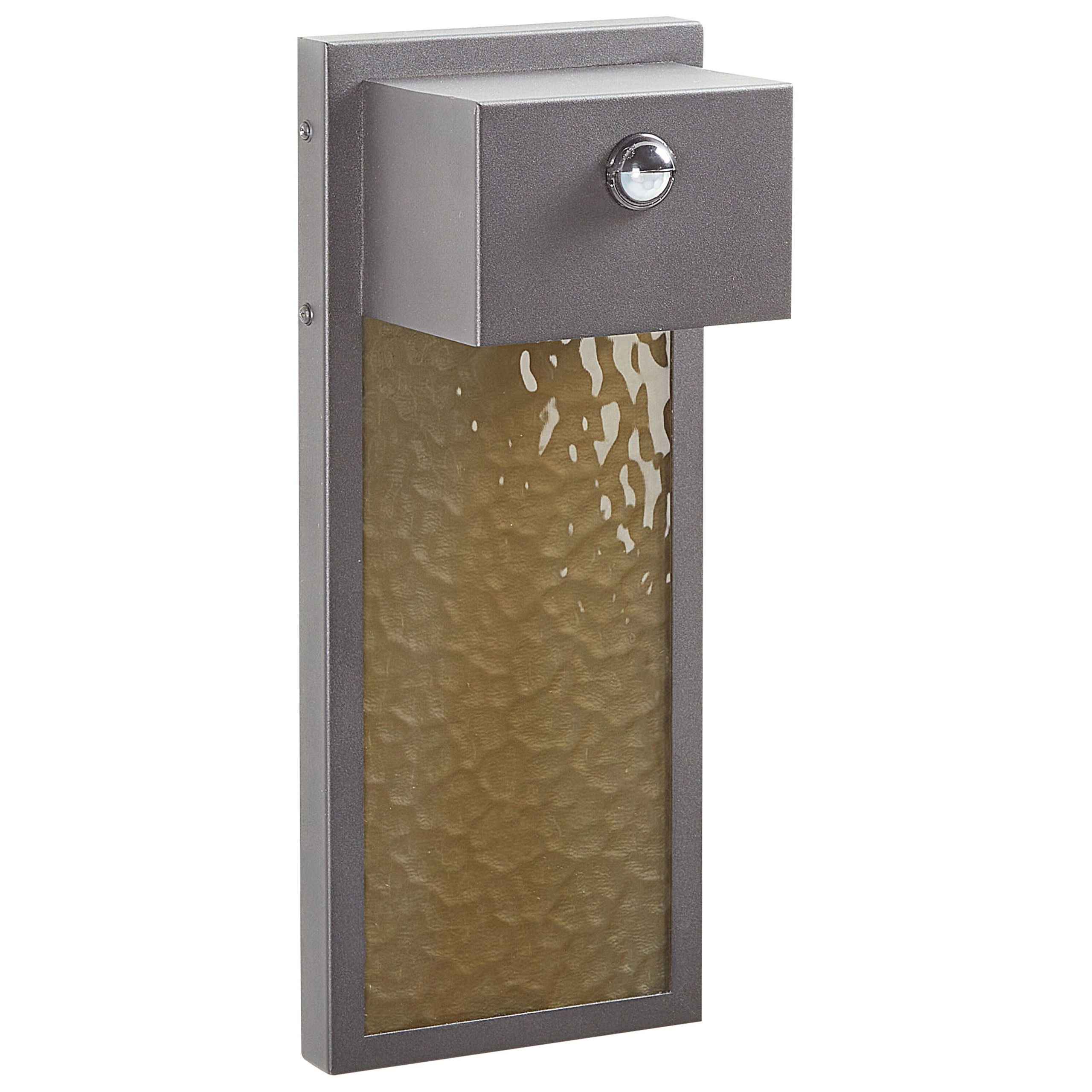Beliani - Lampe murale pour l'extérieur Métal Gris CARRON - Beliani - Imagen 2