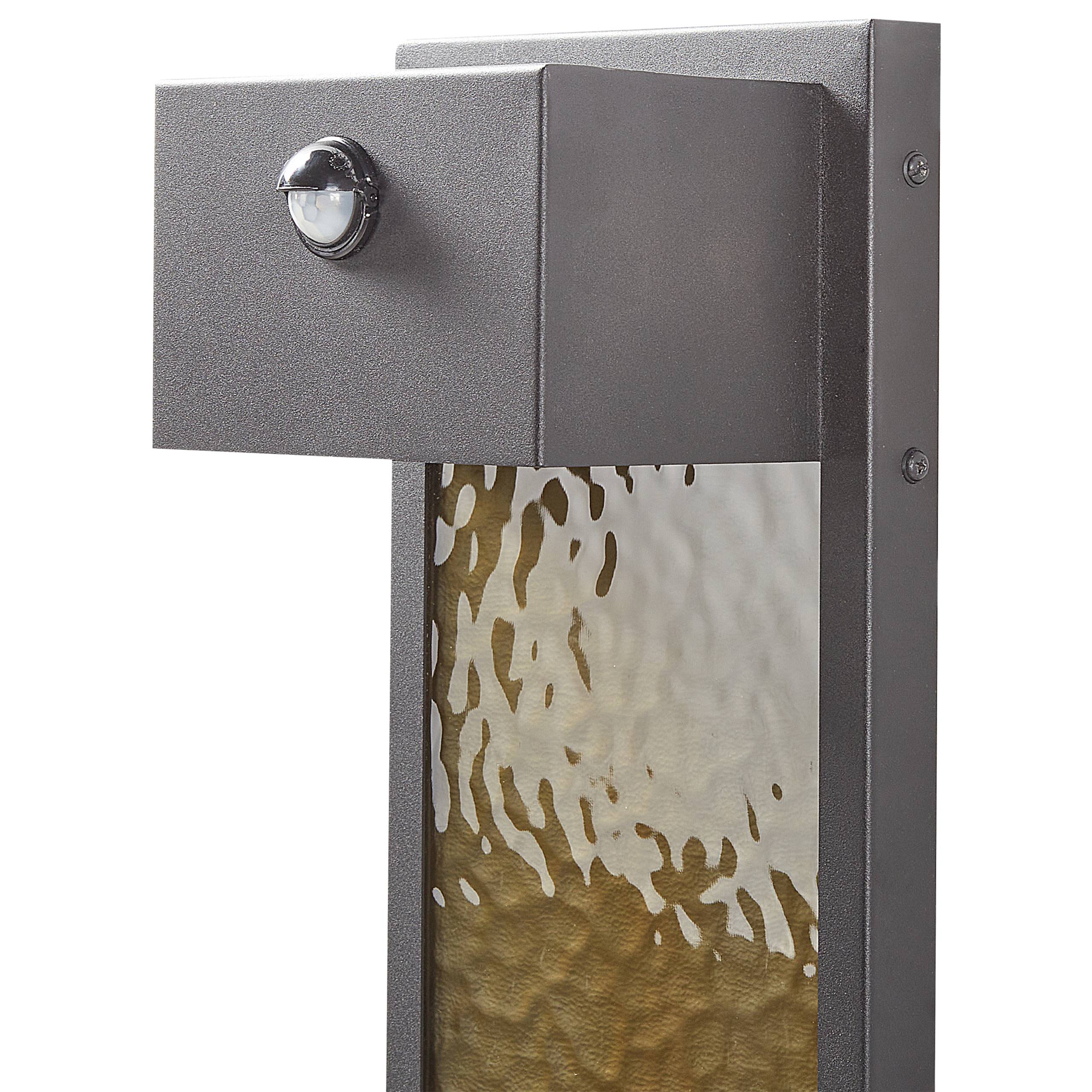 Beliani - Lampe murale pour l'extérieur Métal Gris CARRON - Beliani - Imagen 7