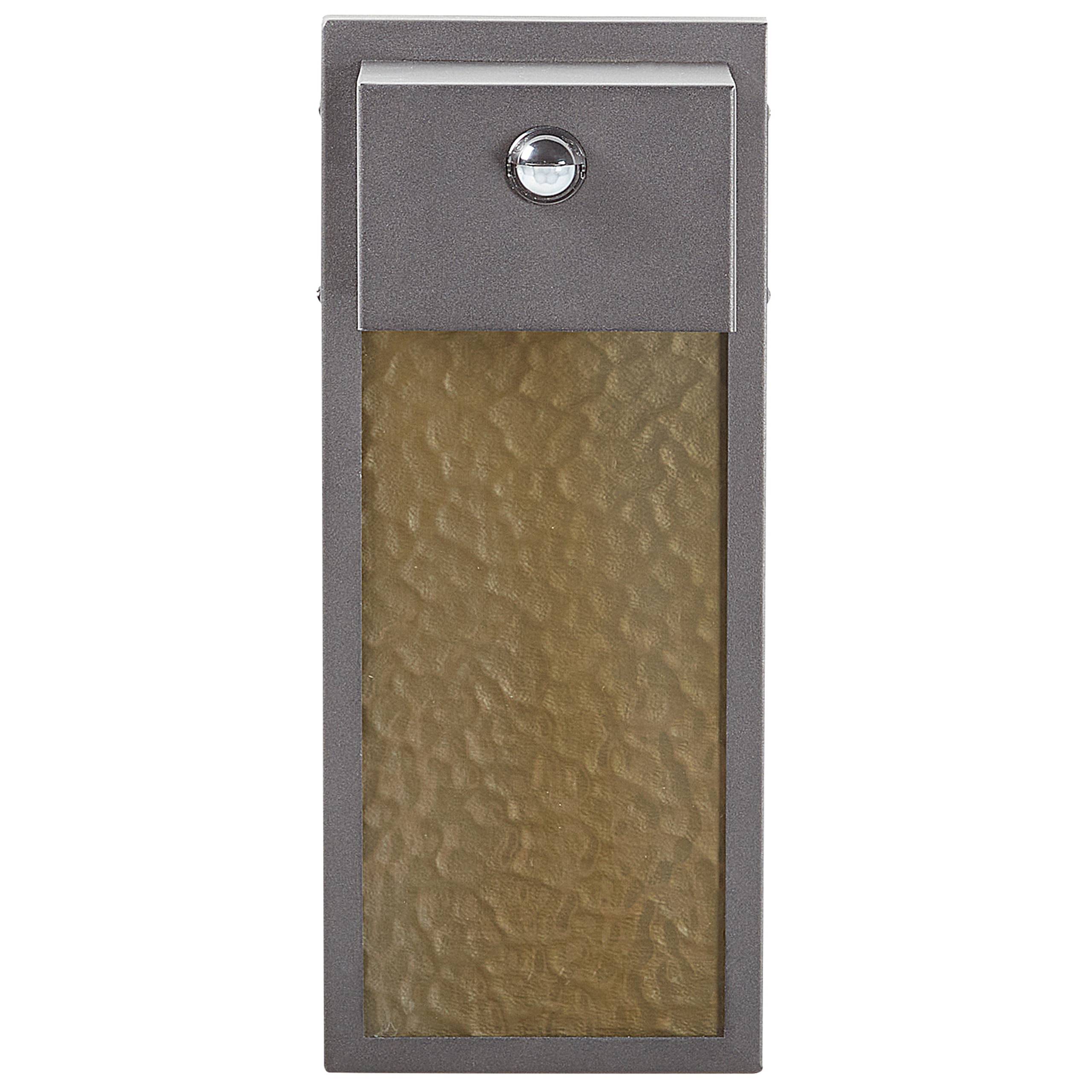 Beliani - Lampe murale pour l'extérieur Métal Gris CARRON - Beliani - Imagen 5