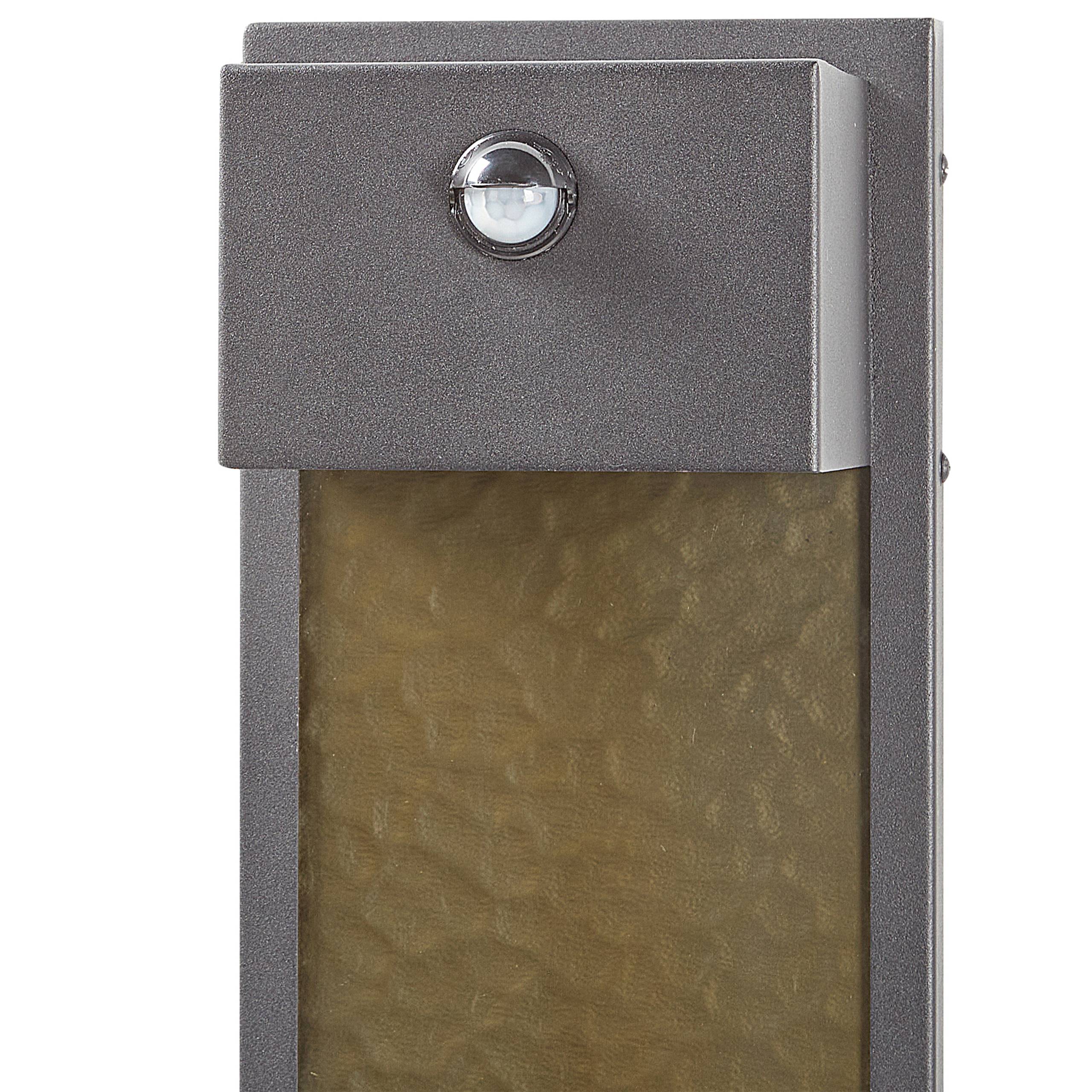 Beliani - Lampe murale pour l'extérieur Métal Gris CARRON - Beliani - Imagen 6