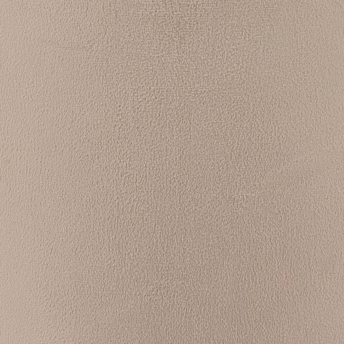 Atmosphera - Pouf velours Bolan beige 40x40cm - Atmosphera Créateur d'intérieur - Image 3