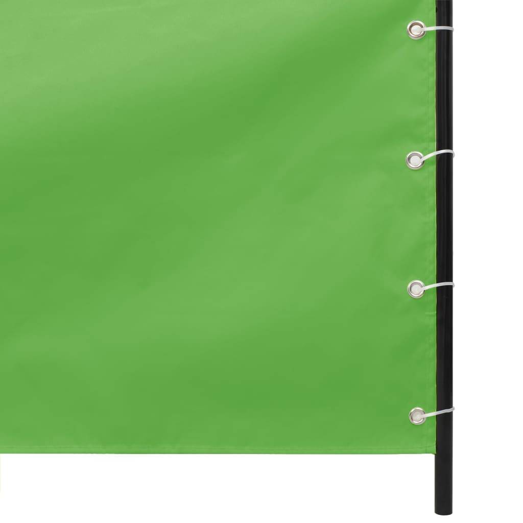 Helloshop26 - Écran de balcon brise pare vue protection confidentialité 100 x 240 cm tissu oxford vert clair - Imagen 3