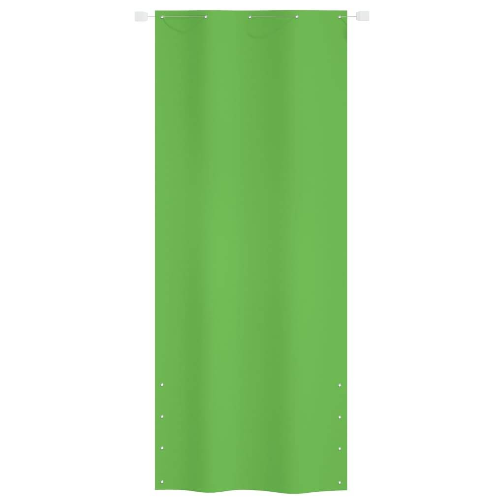 Helloshop26 - Écran de balcon brise pare vue protection confidentialité 100 x 240 cm tissu oxford vert clair - Imagen 2