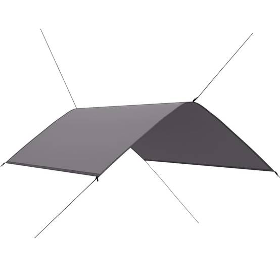 Bâche d'extérieur 3x2 m gris - Image 1