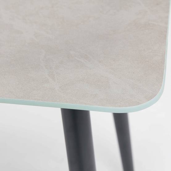 Oviala - Grande table basse de jardin en acier gris Costa Rica - Oviala - Image 4
