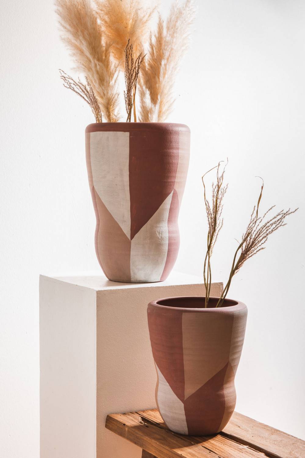 Amadeus - Vase déco Terracotta Line grand modèle - Image 3