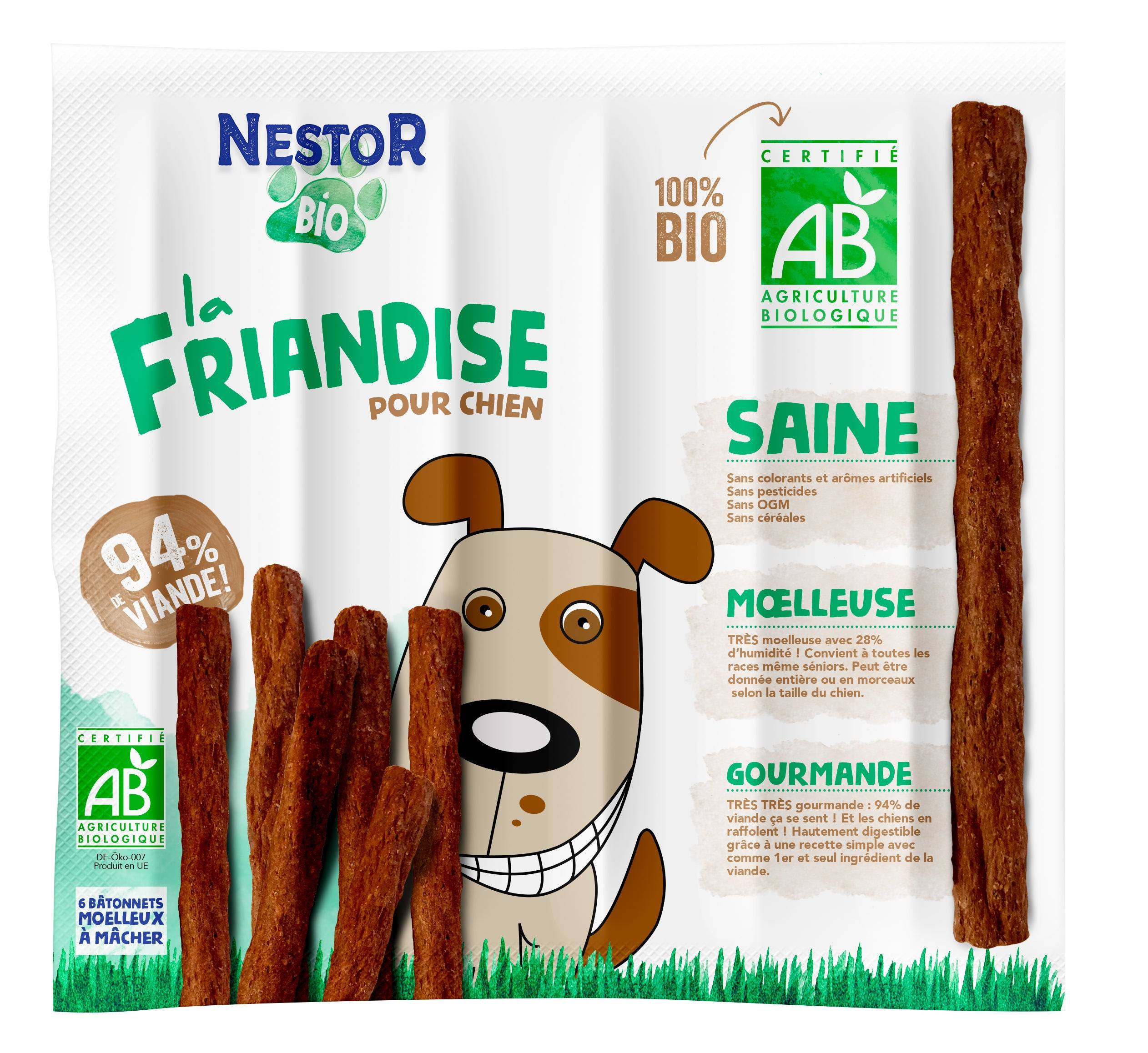 Nestor - Friandises Bio Sans Céréales au Poulet pour Chien - Imagen 1