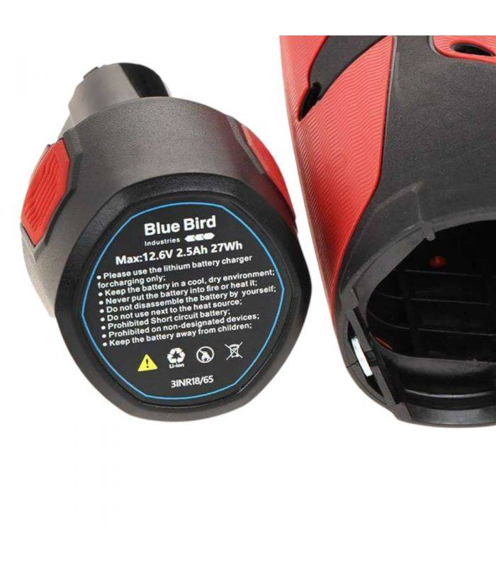 Bluebird - Scie électrique 100mm avec 2 batteries 12,6 V 2,5 Ah - BLUEBIRD CS22-04 - Image 3