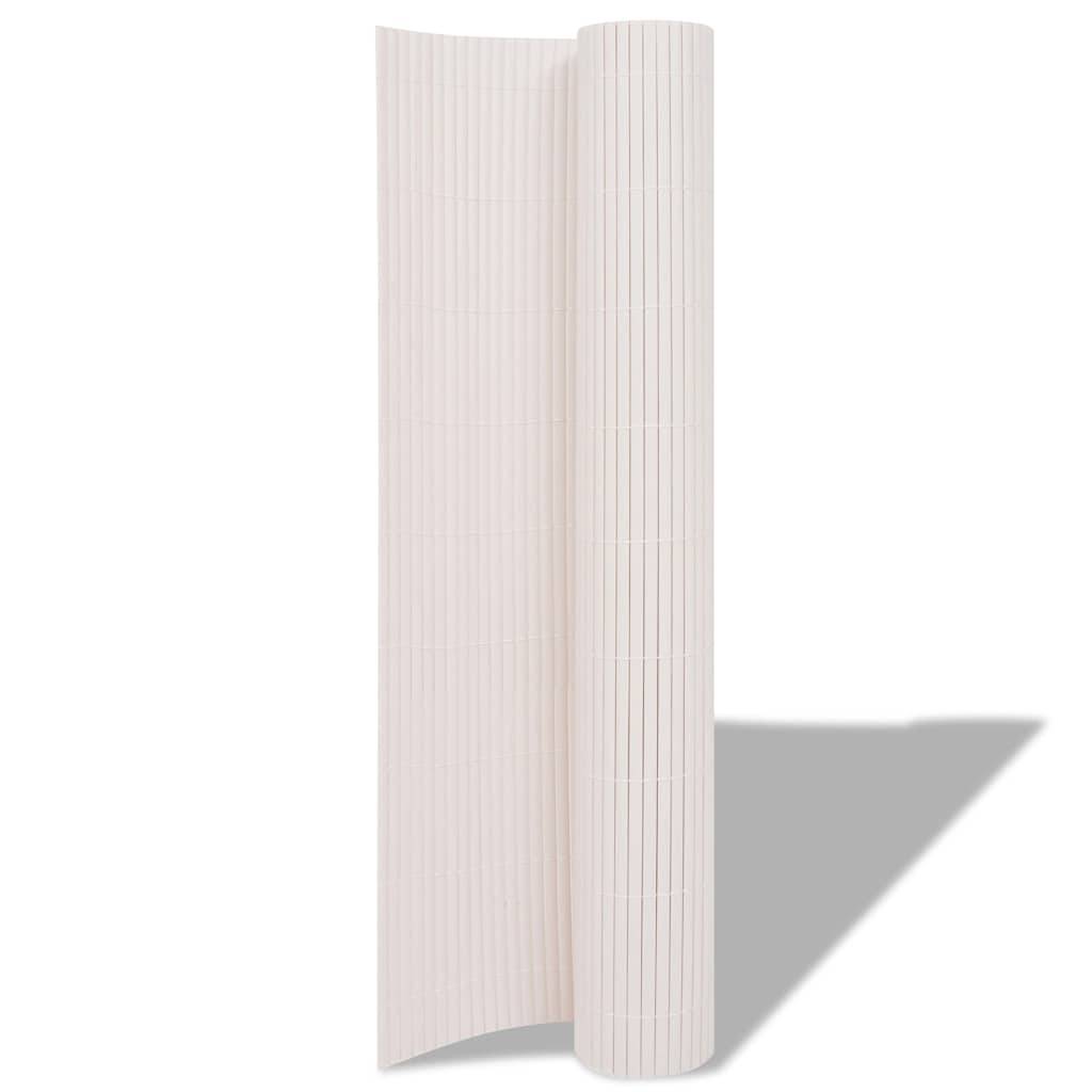 Maison Chic - Clôture de jardin - Panneau de clôture - Palissade Blanc 150 x 500 cm g466