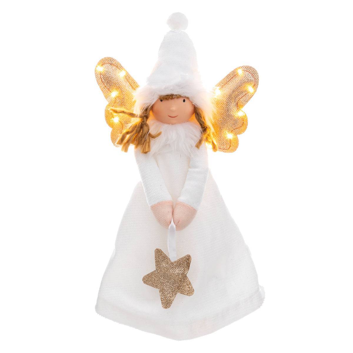 Fééric Lights & Christmas - Personnage "Ange ailés" LED 28cm - Feeric Lights & Christmas - Imagen 2