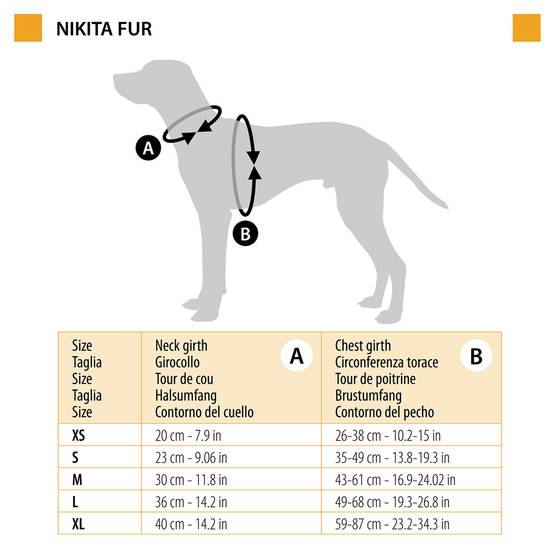 Ferplast - Harnais pour Chiens Chats NIKITA FUR XS, Respirant, Fourrure Ecologique Douce, Sangle Ajustable, Multicouleur - Imagen 3