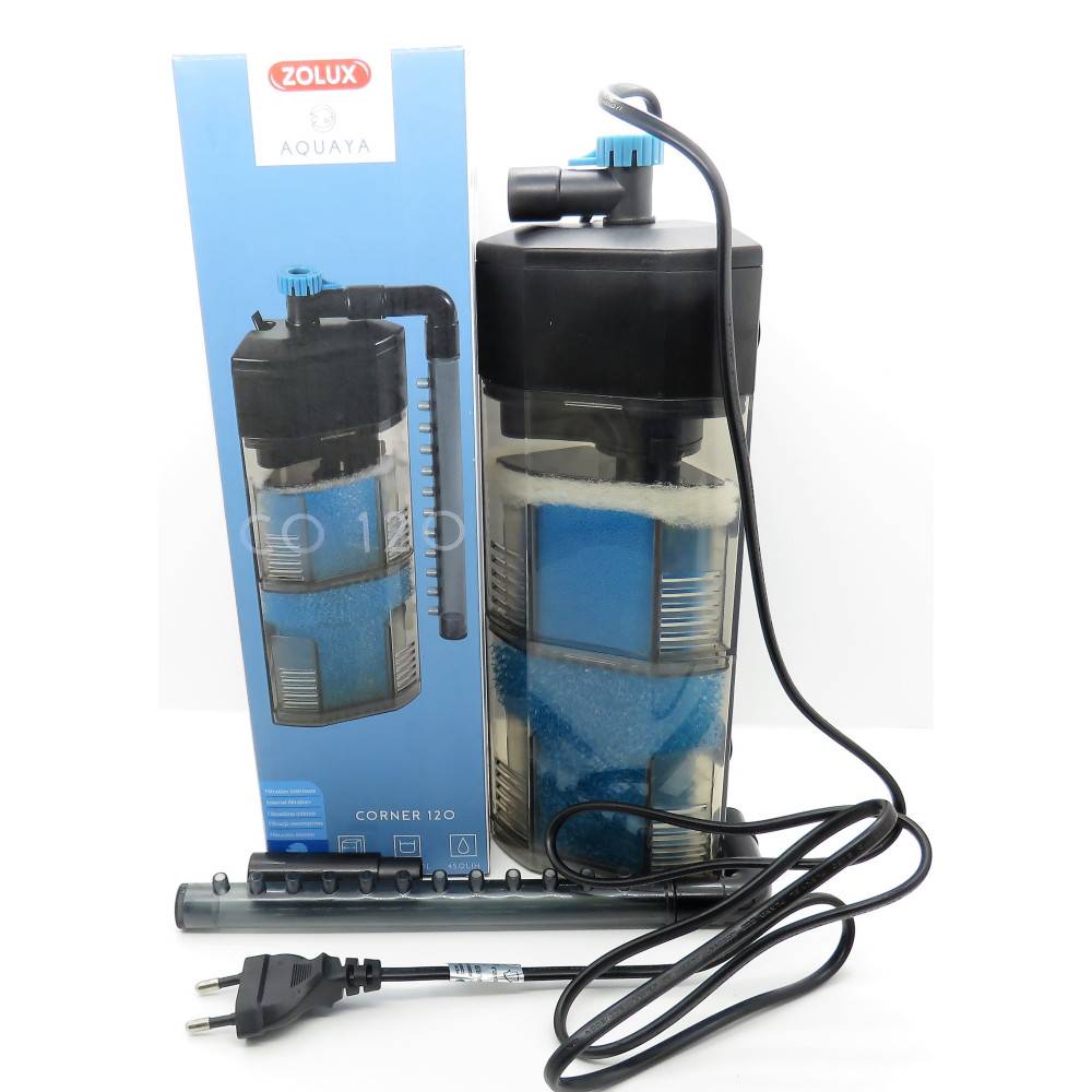 Zolux - Filtration intérieure corner 120 zolux 6 W pour aquarium de 80 à 120 L - Imagen 3