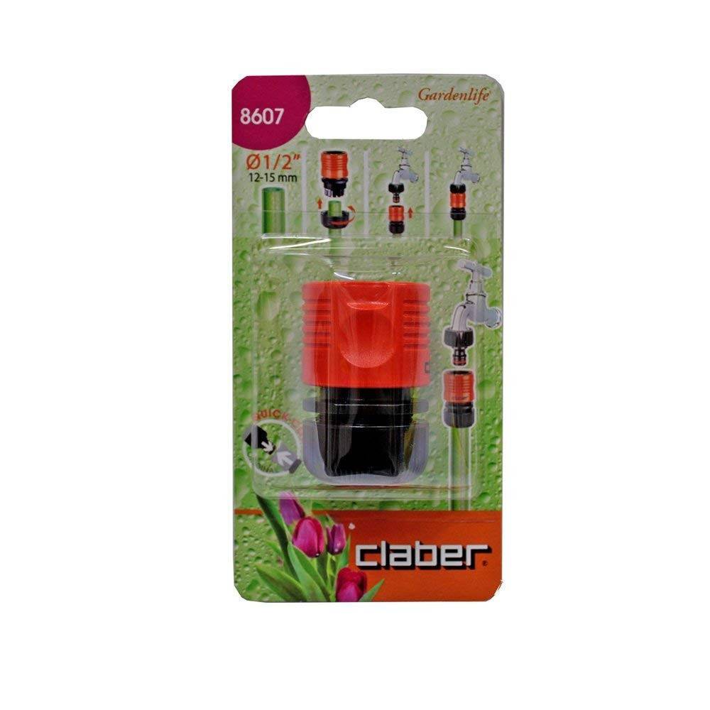 Claber - raccords rapides pour tuyau de jardin  1/2 F - 12 a 15 mm - Imagen 3