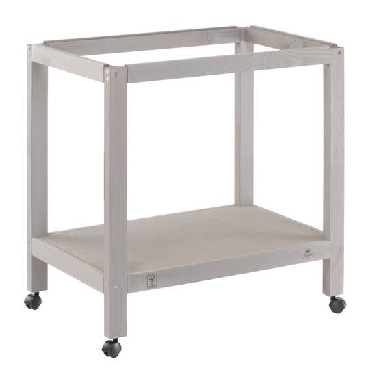 Ferplast - Supports pour cages à oiseaux Ferplast SUMET 65 WOOD support en bois avec roues - Image 1