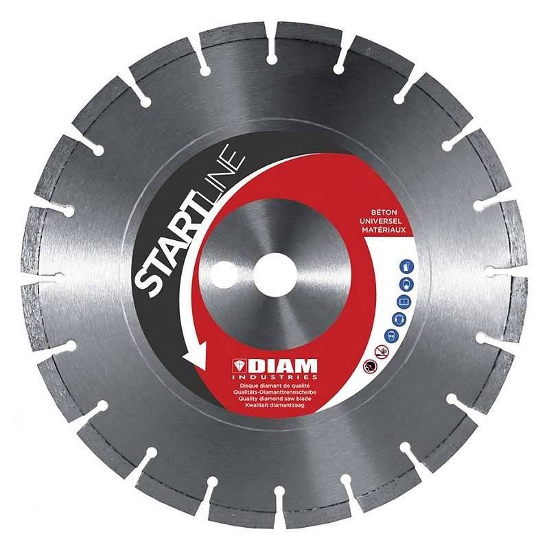 Disque diamant DIAM INDUSTRIES BS60 béton - universel matériaux - taille 150 X 22.23 - DIAM INDUSTRIES