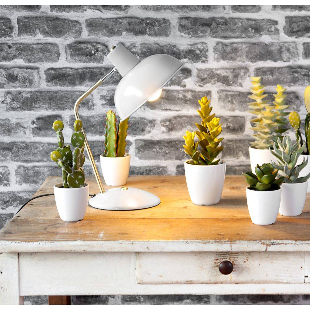 Leitmotiv - Lampe en métal à poser Hood - Imagen 2
