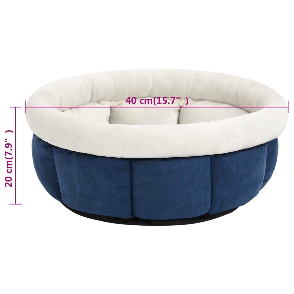 Vidaxl - Lit pour chien 40x40x20 cm Bleu vidaXL 171183 - Imagen 3