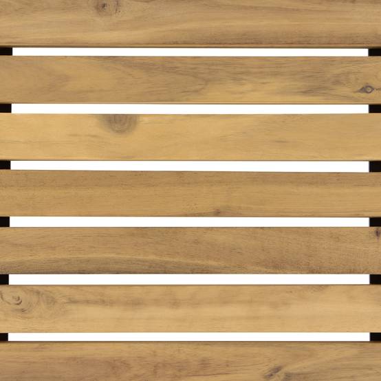 Table d'appoint Acacia Marron clair LASCARI - Beliani - Image 6