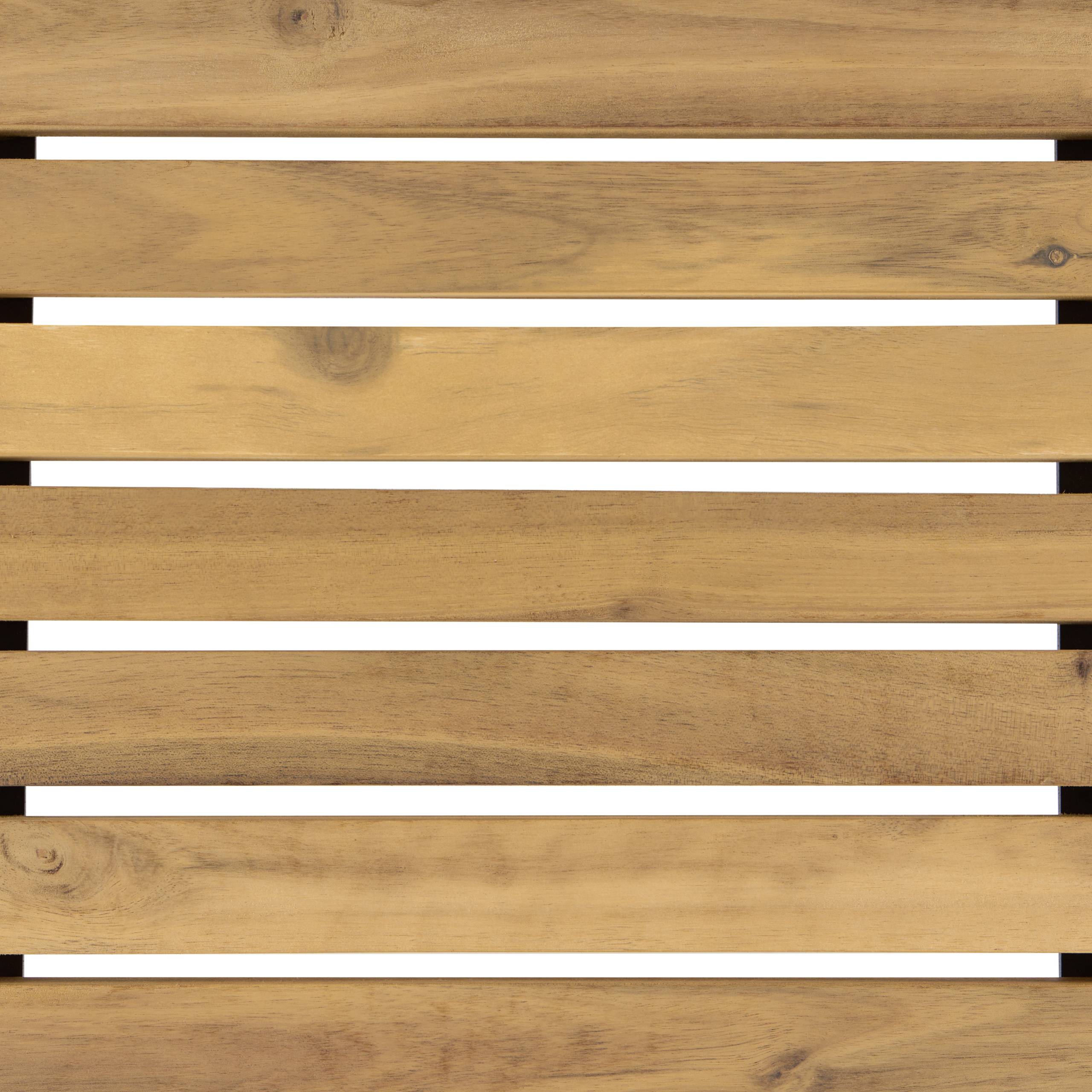 Table d'appoint Acacia Marron clair LASCARI - Beliani - Image 6